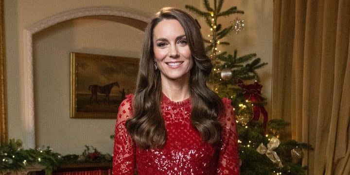 kate middleton during together at christmas
