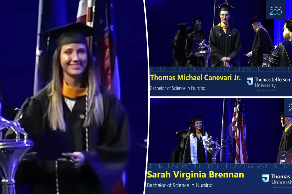 Thomas Jefferson University presenter utterly butchers students names during their graduation ceremony on May 9.