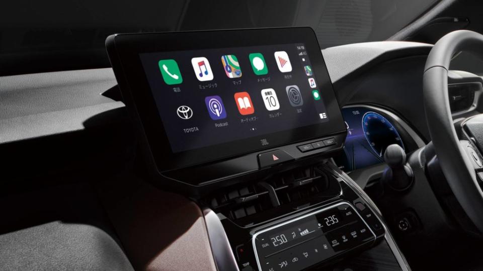 Z等級以上配備12.3吋觸控螢幕的車型還支援車用導航。(圖片來源/ Toyota)
