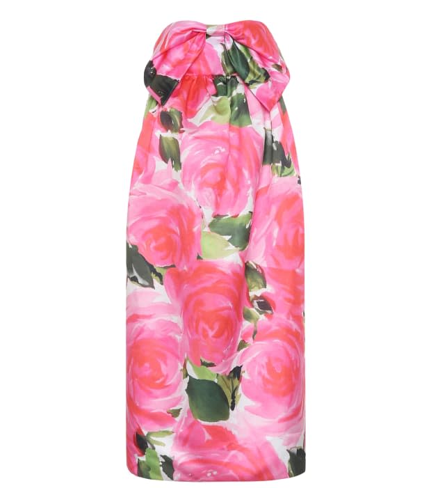 <p>Richard Quinn Floral Satin Dress, $1,752 (from $2,920), <a href="https://rstyle.me/+dmFAwr5YHB57s0gRMkVdhw" rel="nofollow noopener" target="_blank" data-ylk="slk:available here;elm:context_link;itc:0;sec:content-canvas" class="link ">available here</a> (sizes 4-8)</p>