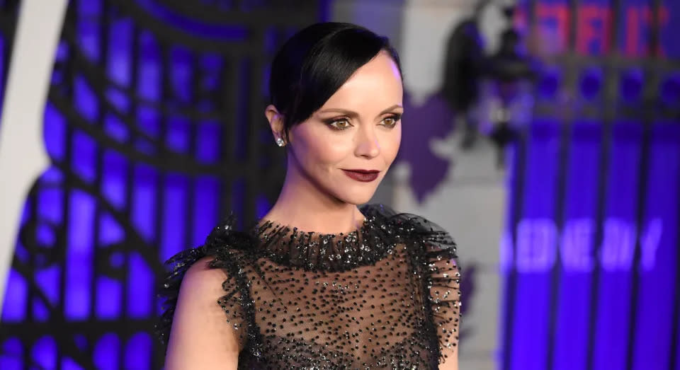 Christina Ricci hat offen über die Schwierigkeiten gesprochen, die der Ruhm für sie in so jungen Jahren mit sich brachte. (Getty Images)
