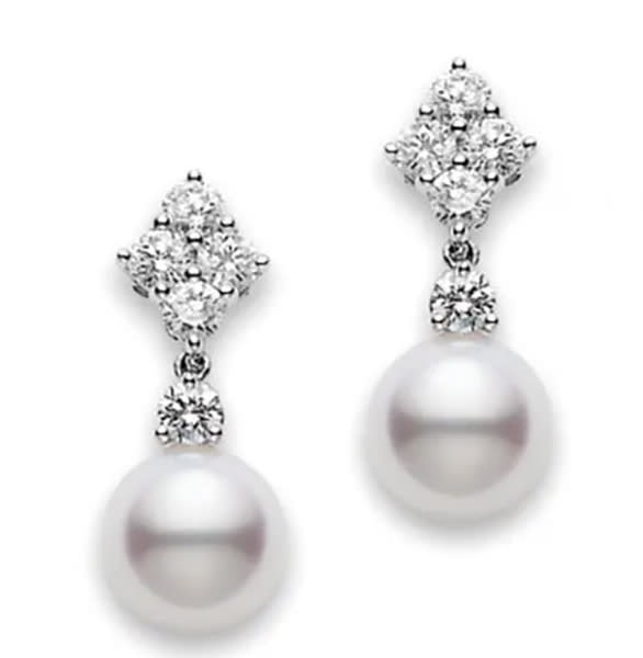 Mikimoto-drop-earrings