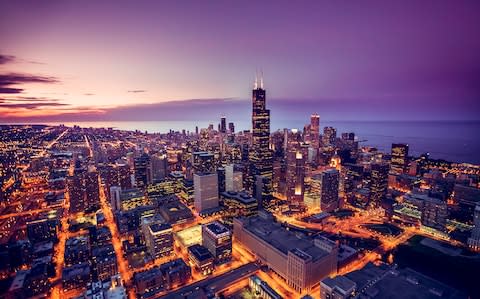 Chicago's glittering skyline - Credit: istock