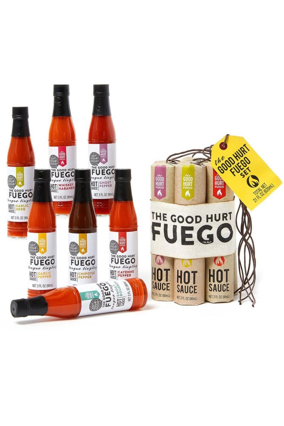 The Good Hurt Fuego: A Hot Sauce Gift Set