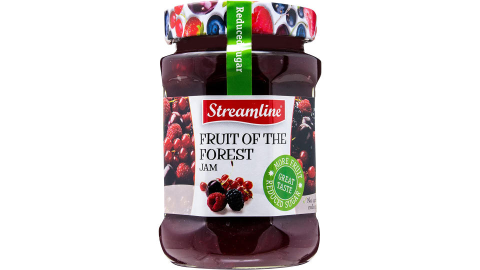 Streamline Reduced Sugar Fruit of Forest Jam, 340g. (Photo: Amazon SG)