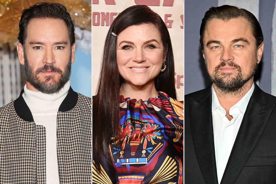 <p>Shutterstock; Jon Kopaloff/Getty; Michael Buckner/Variety via Getty</p> Mark-Paul Gosselaar, Tiffani Thiessen and Leonardo DiCaprio