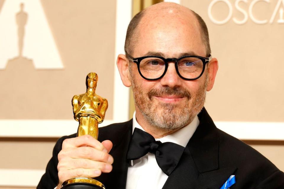 HOLLYWOOD, CALIFORNIA - MARCH 12: Edward Berger, winner of the Academy Award for Best International Feature Film for 