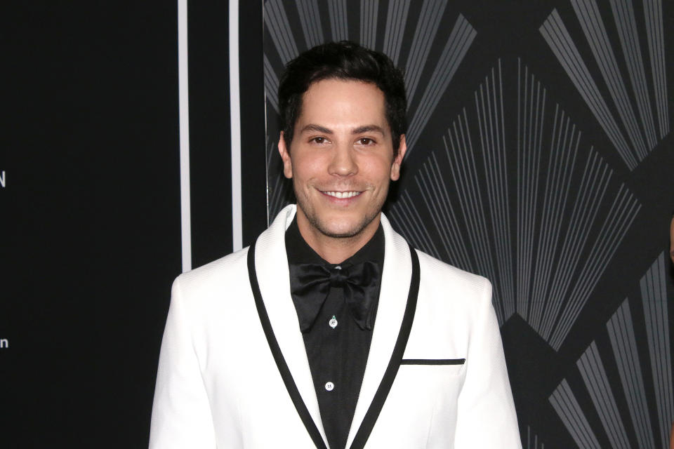 MEXICO CITY, MEXICO - SEPTEMBER 25: Christian Chávez poses for photos during the Black Carpet of the 'GQ Hombres del AÒo 2019' at Fronton Mexico on September 25, 2019 in Mexico City, Mexico. (Photo by Adrián Monroy/Medios y Media/Getty Images)