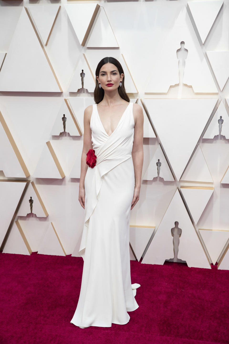 Oscars 2020 Lily Aldridge Ralph Lauren