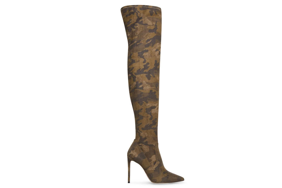 camo boots, camouflage boots, pointed-toe, steve madden