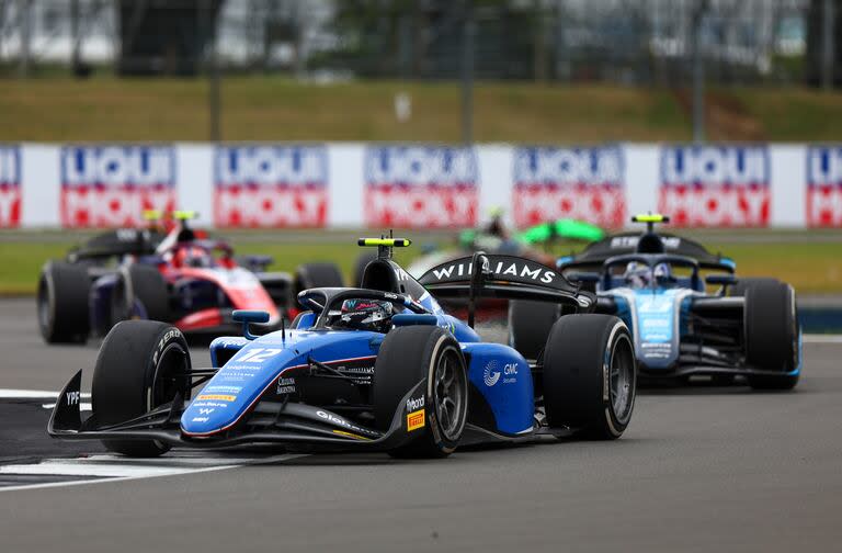 Franco tuvo un buen rendimiento en Silverstone y quedó quinto, ahora exclusivamente, en el campeonato de Fórmula 2, a 41 puntos de la vanguardia; quedan tres fechas.