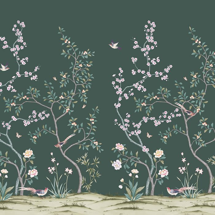 Garden Chinoiserie Removable Wallpaper