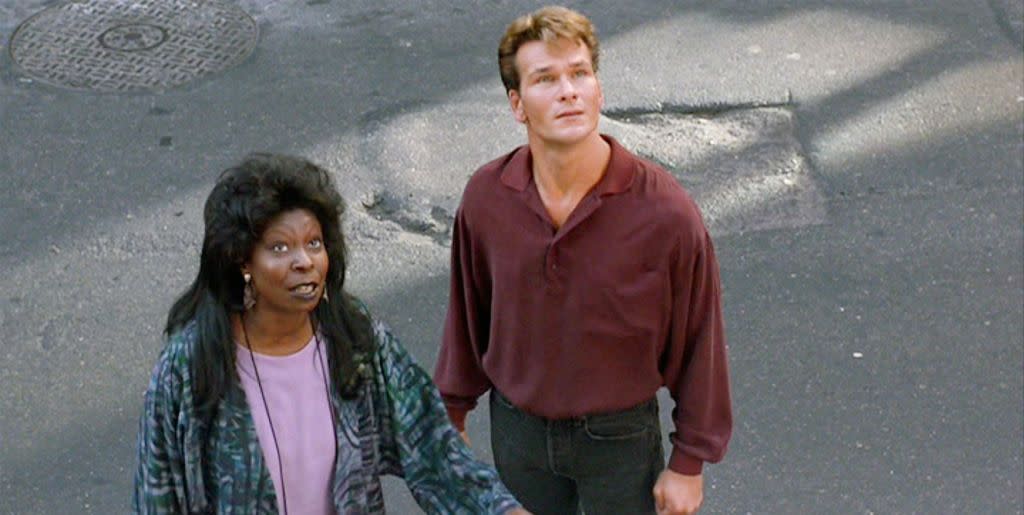 ghost, patrick swayze and whoopi goldberg