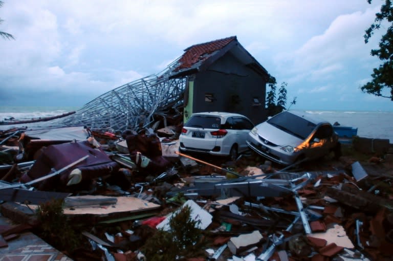 The change in the volcano's danger status sparked new fears with many local residents already scared and refusing to return to their communities over fears of another tsunami