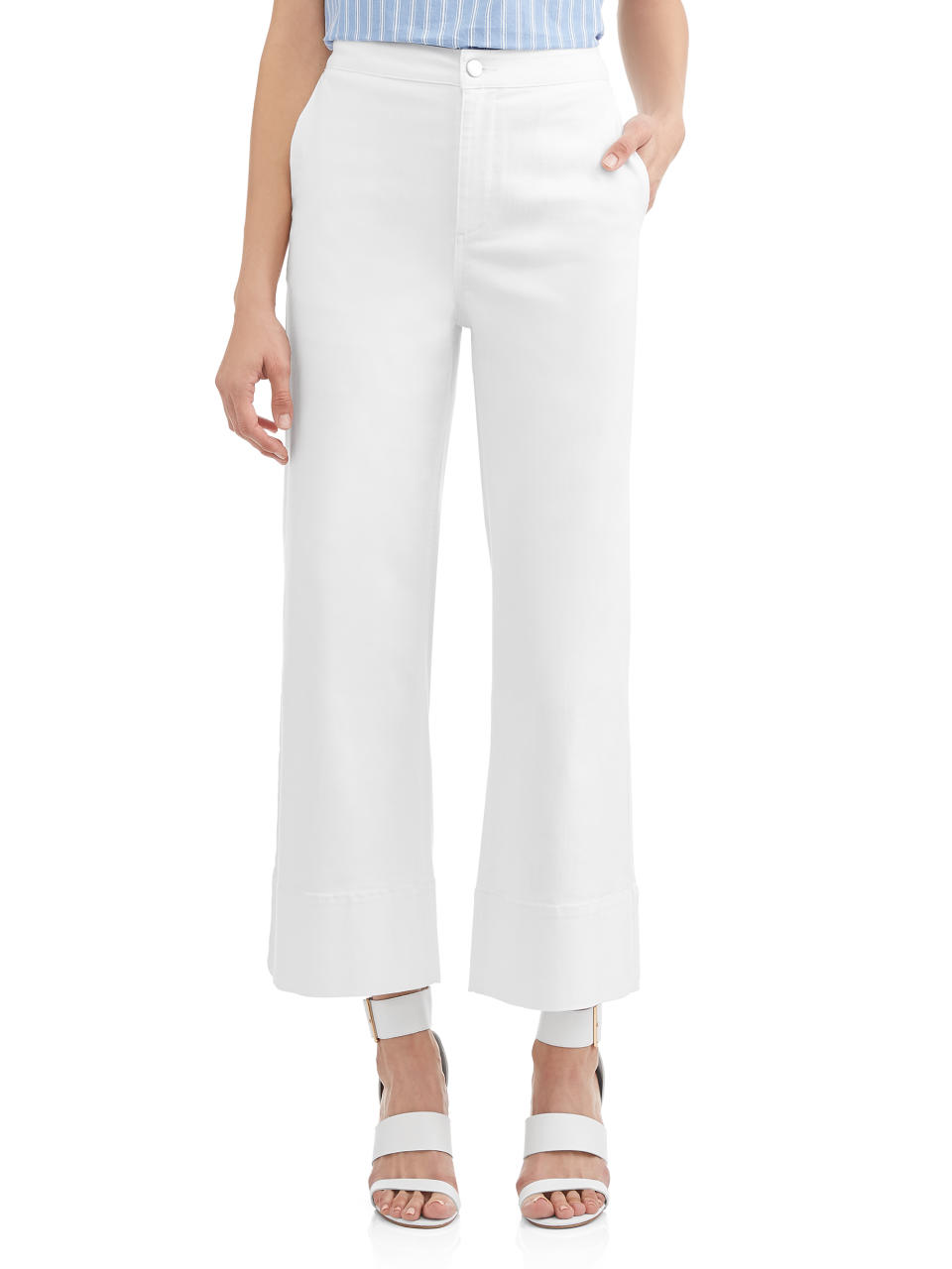 Textile Women’s Parker Flare Crop Jean (Photo: Walmart)