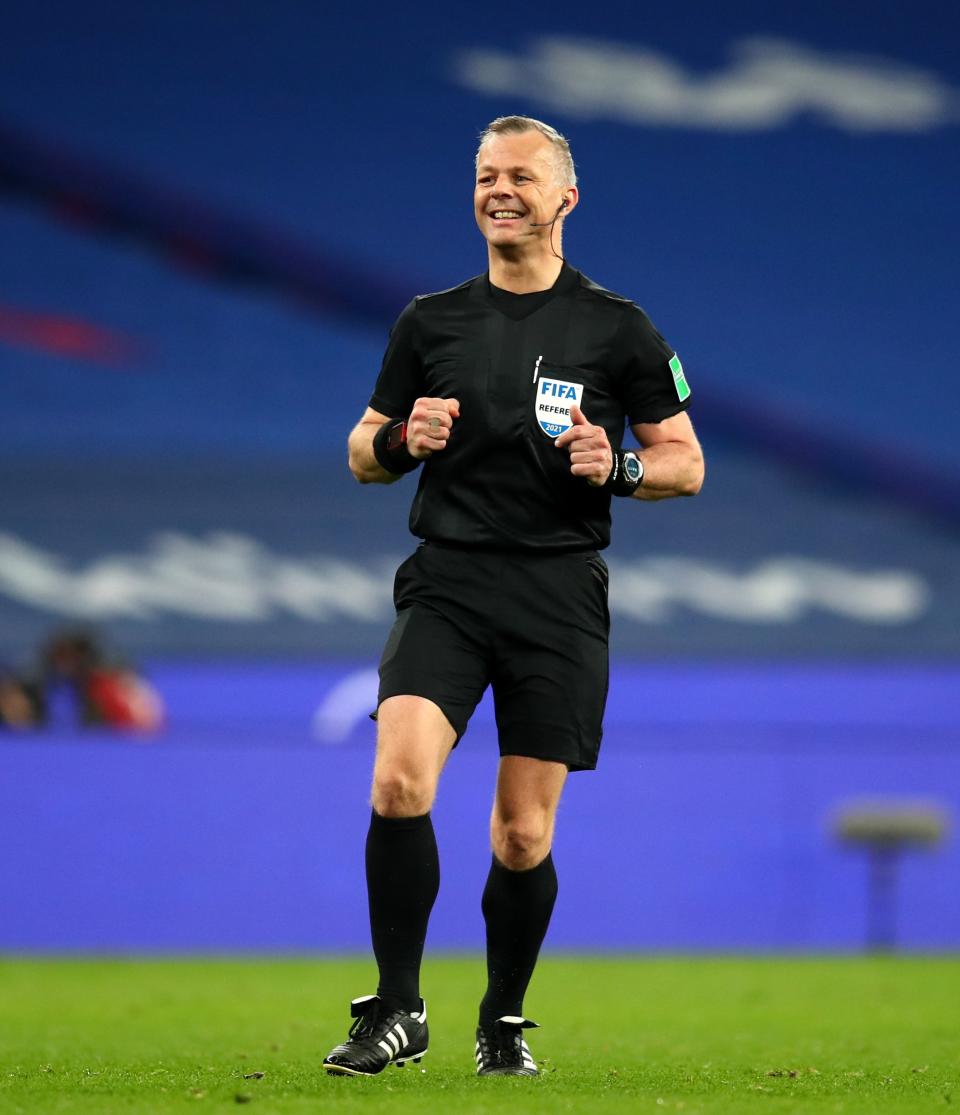 Bjorn Kuipers is Sunday's referee (PA Wire)