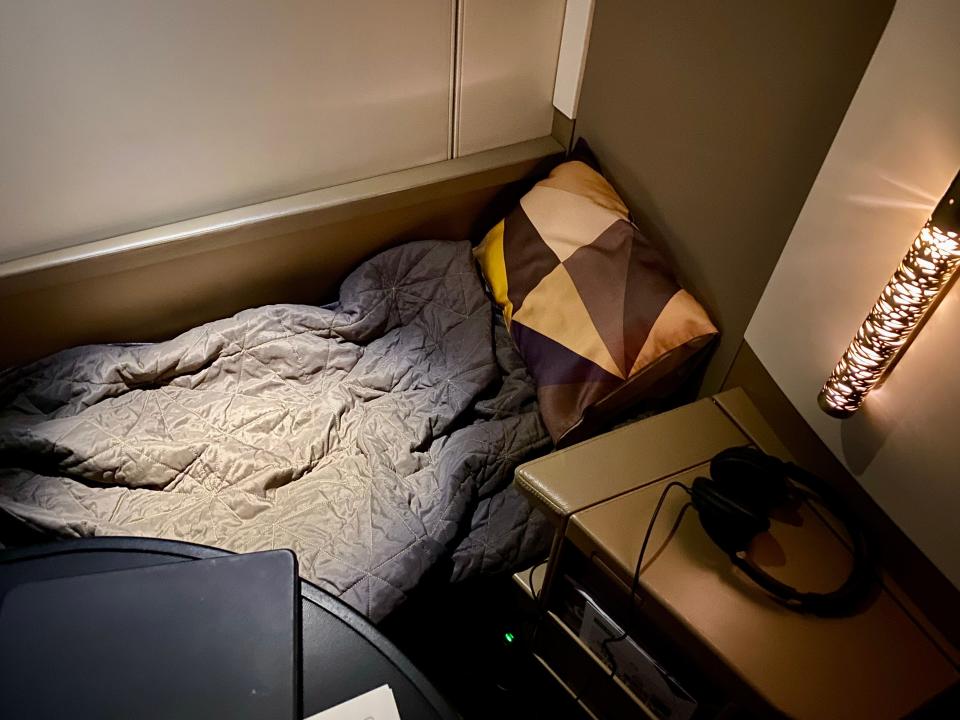 Etihad Business Class A380 2473