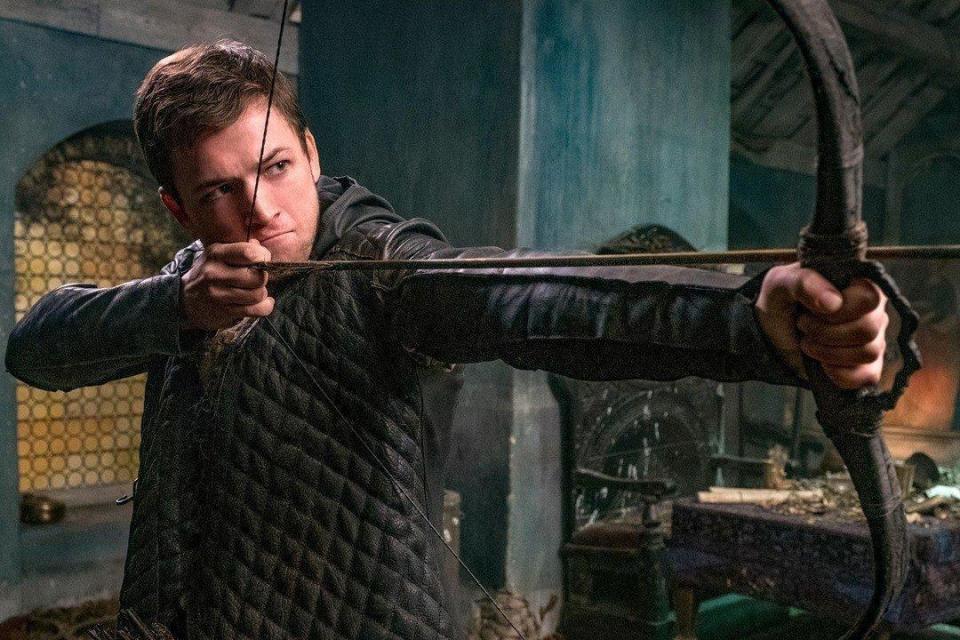 Taron Egerton as Robin Hood (Credit: Lionsgate)