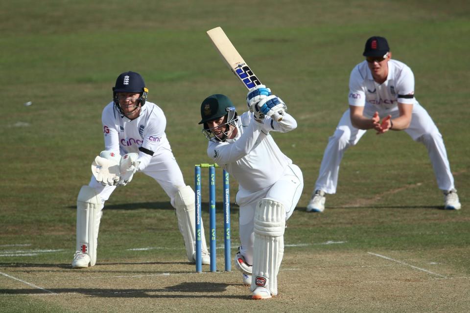 England Lions pushed to replicate Bazball in the field on Tuesday  (Getty Images)