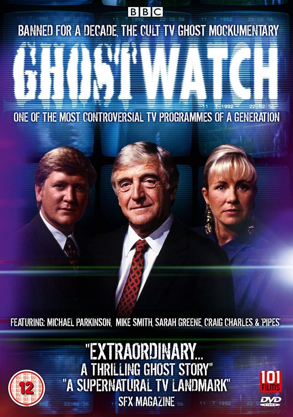 The DVD cover for Ghostwatch. (101 Films)