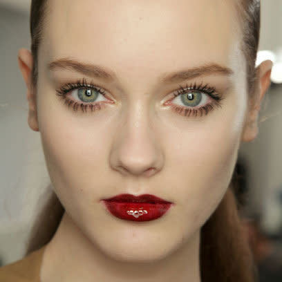 Gucci AW11: High Gloss Beauty Trend: Beauty: Red Online