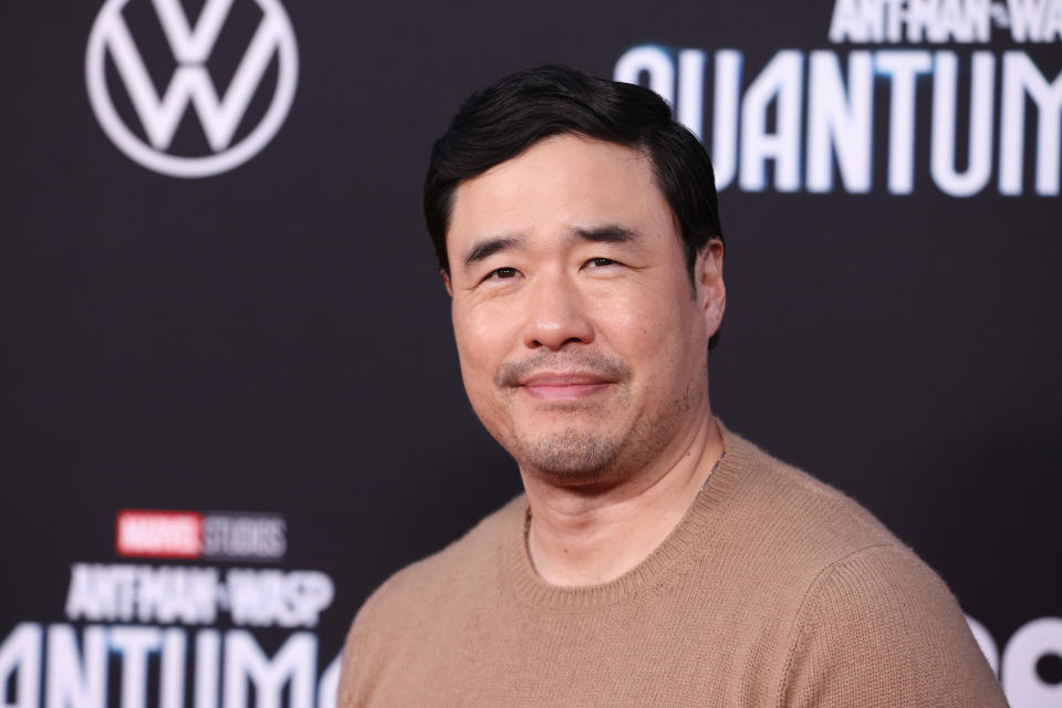 randall park at the antman quantamani premiere