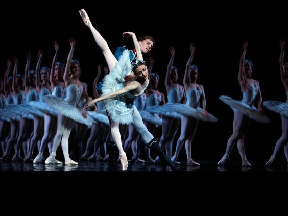 The Australian Ballet perform ‘Swan Lake’ in 2012. The ballet premiered on 20 February 1877 (AFP/Getty)