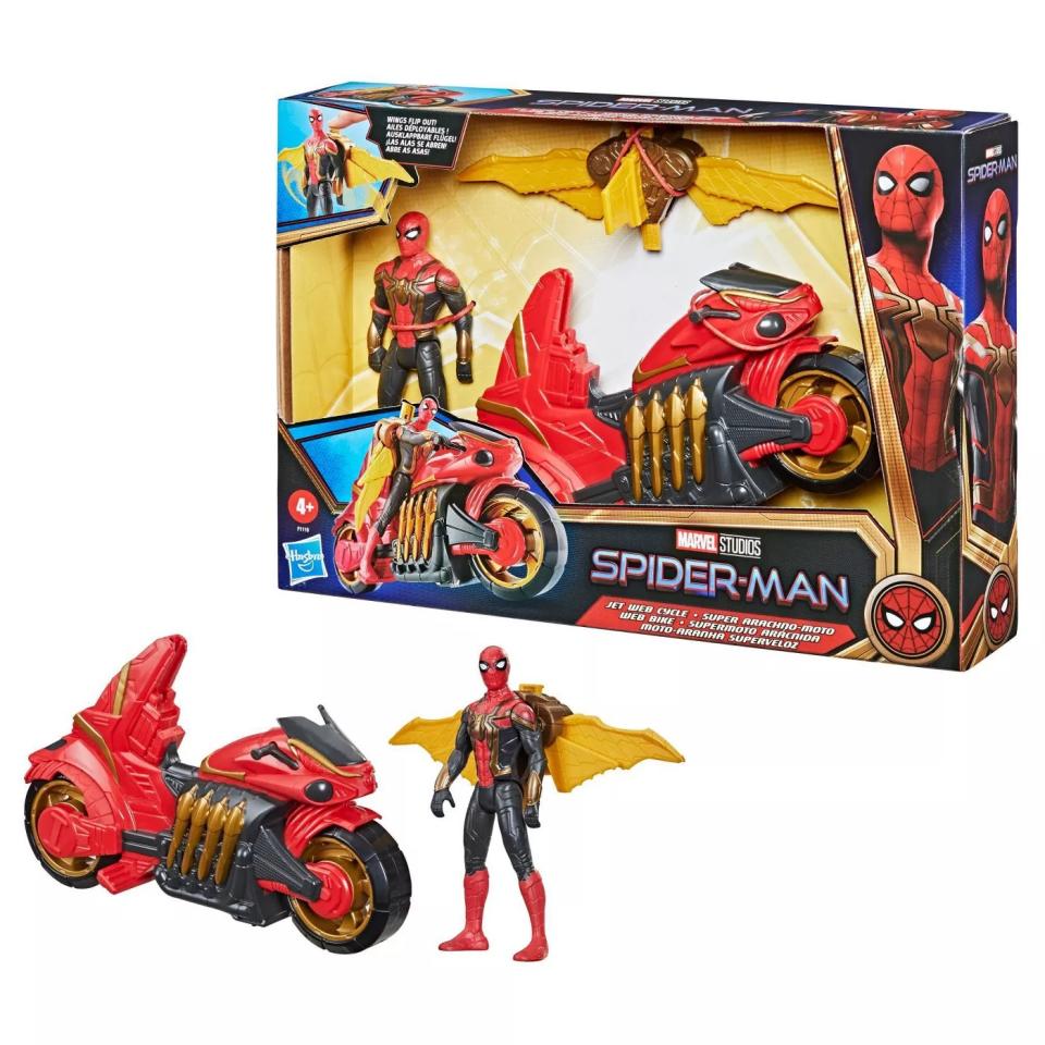 Marvel Spider-Man Deluxe Jet Web Cycle