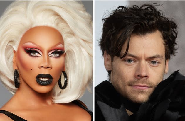 RuPaul and Harry Styles