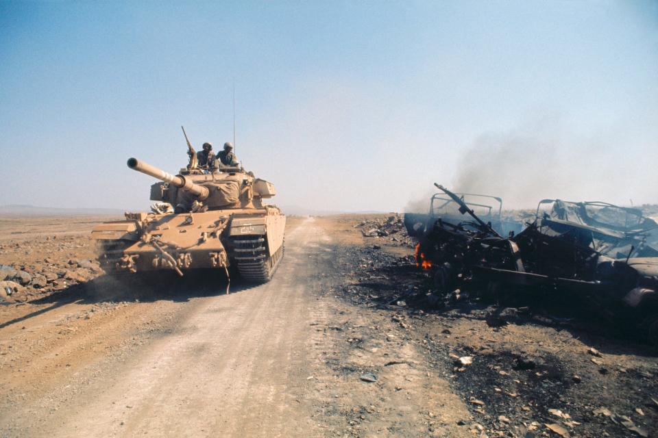 Israel tank Golan Heights Yom Kippur War