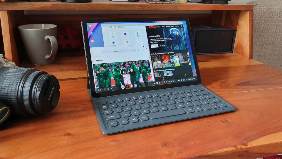 Samsung DeX on a Galaxy Tab S5