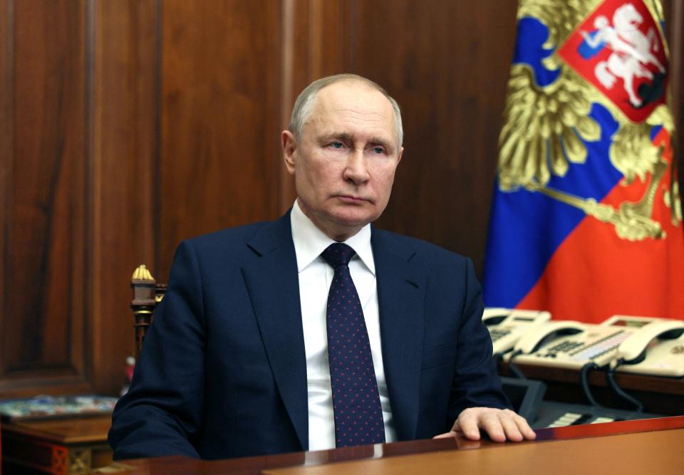  Vladimir Putin (Photo by Gavriil Grigorov / SPUTNIK / AFP) (Photo by GAVRIIL GRIGOROV/SPUTNIK/AFP via Getty Images)