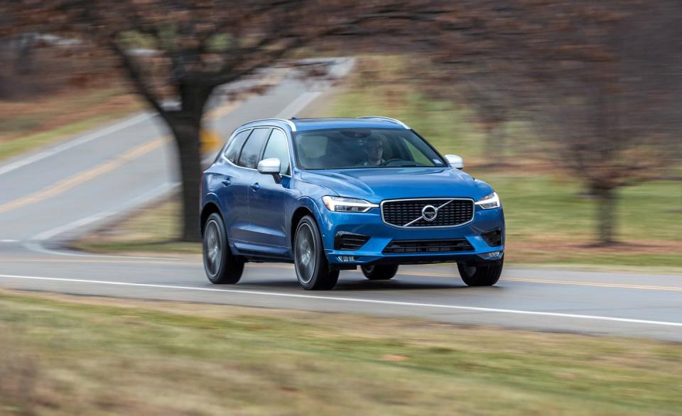 <p>Handling is more than agile enough for a luxury crossover, and the XC60 feels solid and stable on long highway drives.</p>