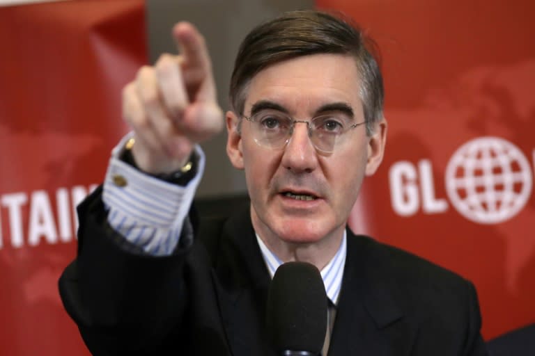 Hardliner Jacob Rees-Mogg said they would challenge May when parliament votes on Brexit