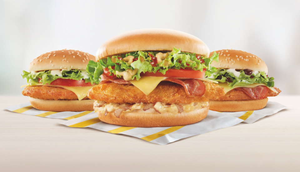 McDonald's new chicken burgers Chicken Deluxe, BBQ Chicken and Spicy Chicken Clubhouse burgers