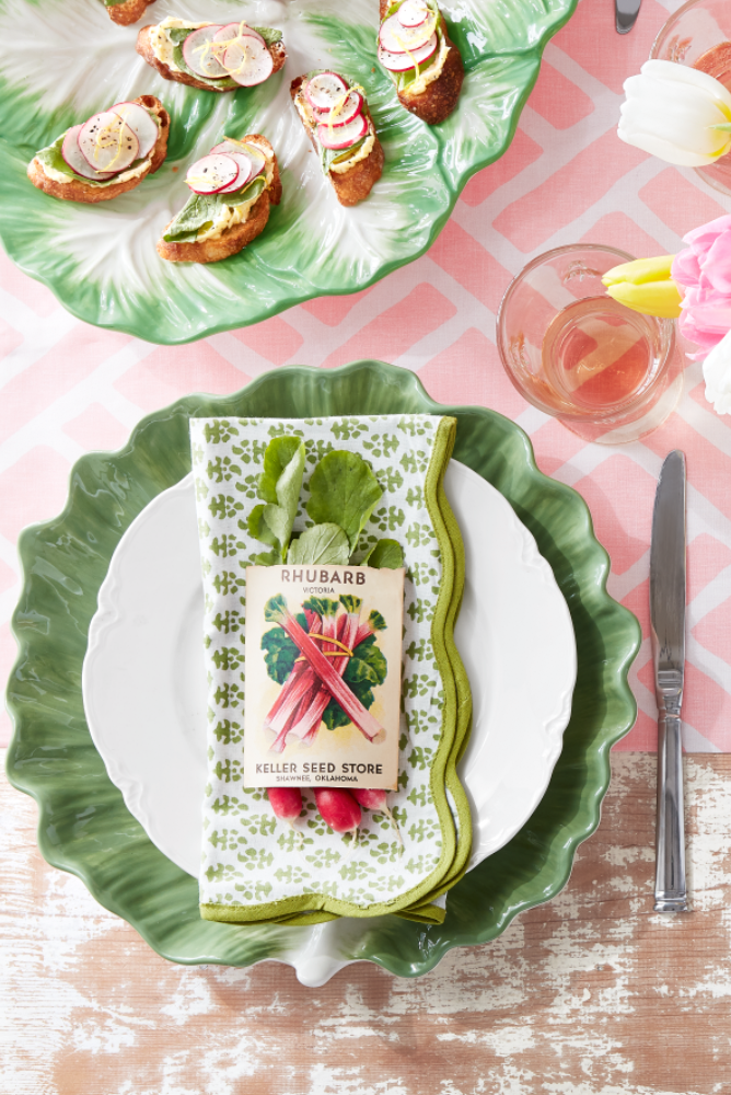 Seed Packet Place Setting