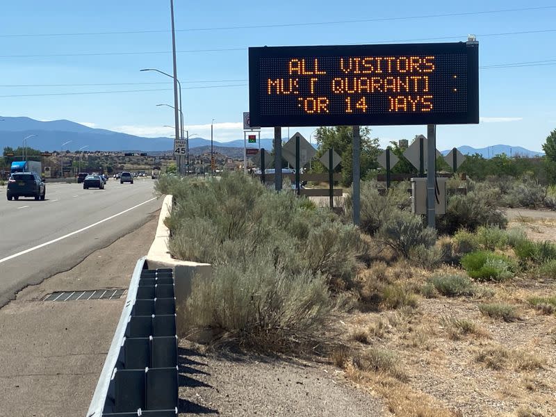 New Mexico struggles to stop tourists and slow the spread of COVID-19