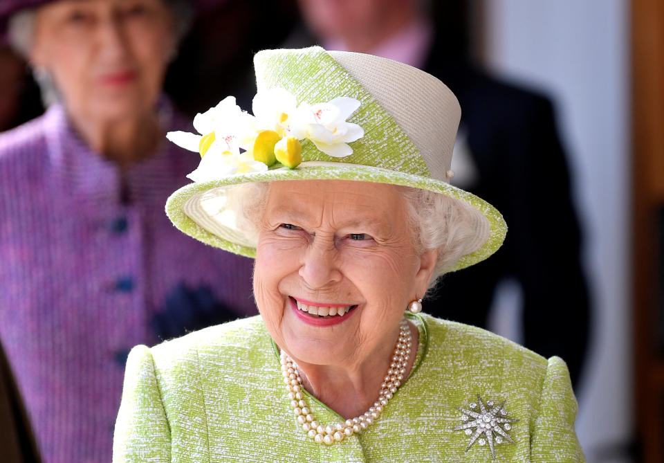 The Queen pictured in Somerset last week [Photo: PA]