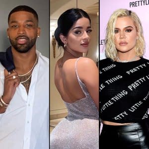 Tristan Thompson Spotted Leaving a Party With New Woman Juanita JCV While Khloe Kardashian Debuts Son on The Kardashians