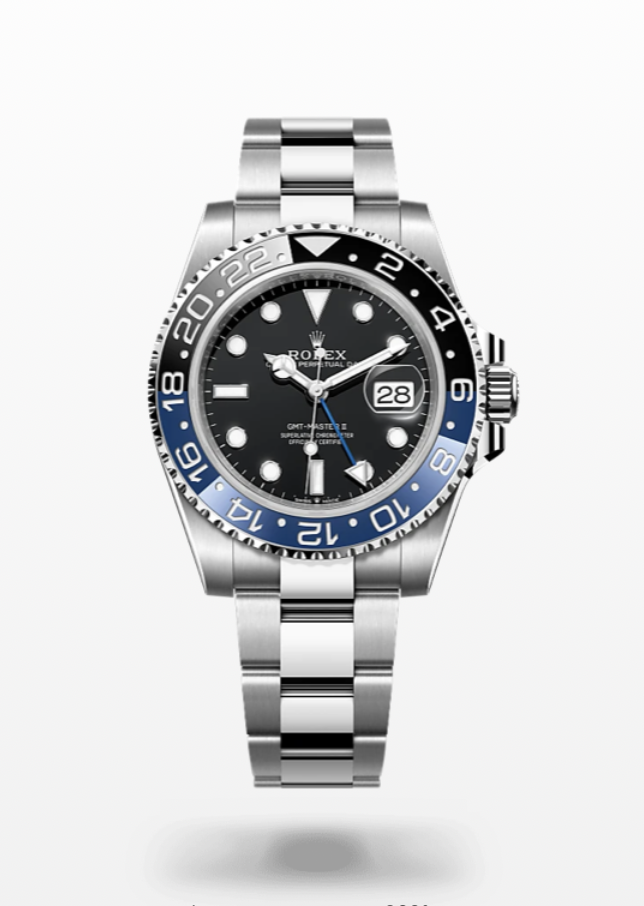 Rolex GMT-Master II （Ref.126710BLNR）「Batman」價格HK$8,7800（圖片來源：Rolex勞力士官網）