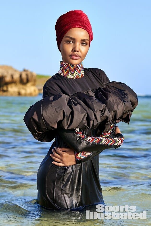 Halima Aden in Sports Illustrated