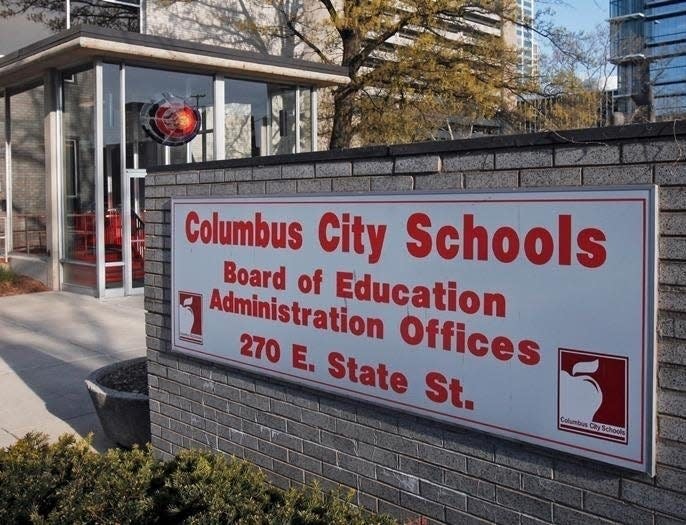 The Columbus City Schools Board of Education Administration Offices at 270 East Broad Street on April 23, 2013. (Columbus Dispatch photo by Tom Dodge)