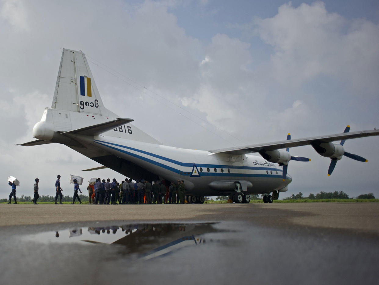 The plane was on its way to Yangon but lost communication over the Andaman Sea: AFP/Getty