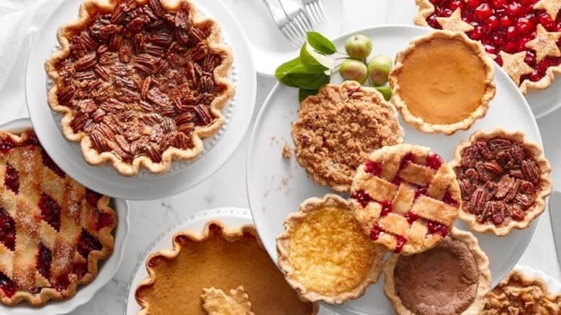 William Sonoma offers a variety of frozen pies from bakeries around the country.