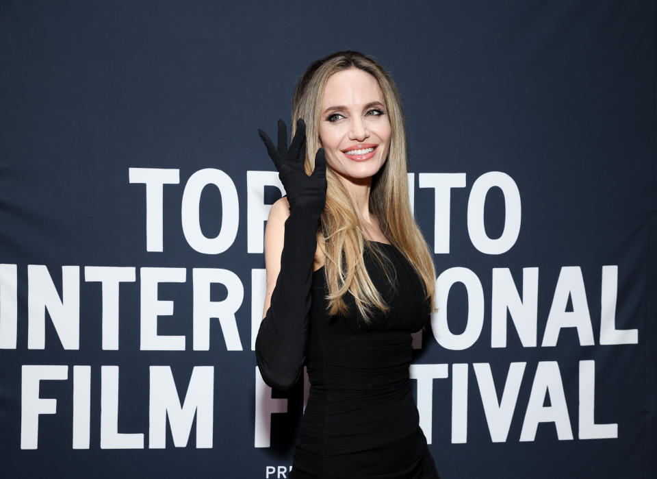 TORONTO, ONTARIO - SEPTEMBER 08: Angelina Jolie attends the premiere of 