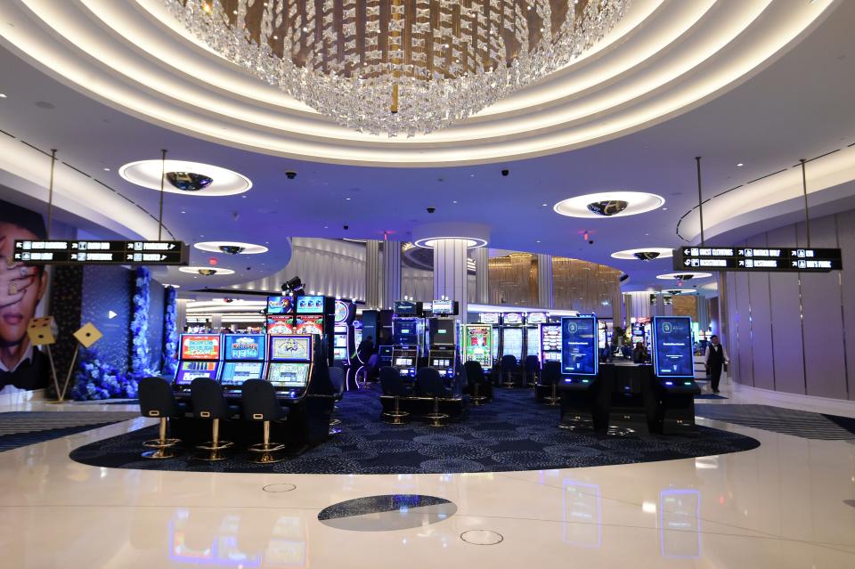 Fontainebleau's casino.