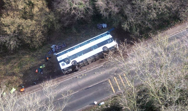 Bridgwater bus crash