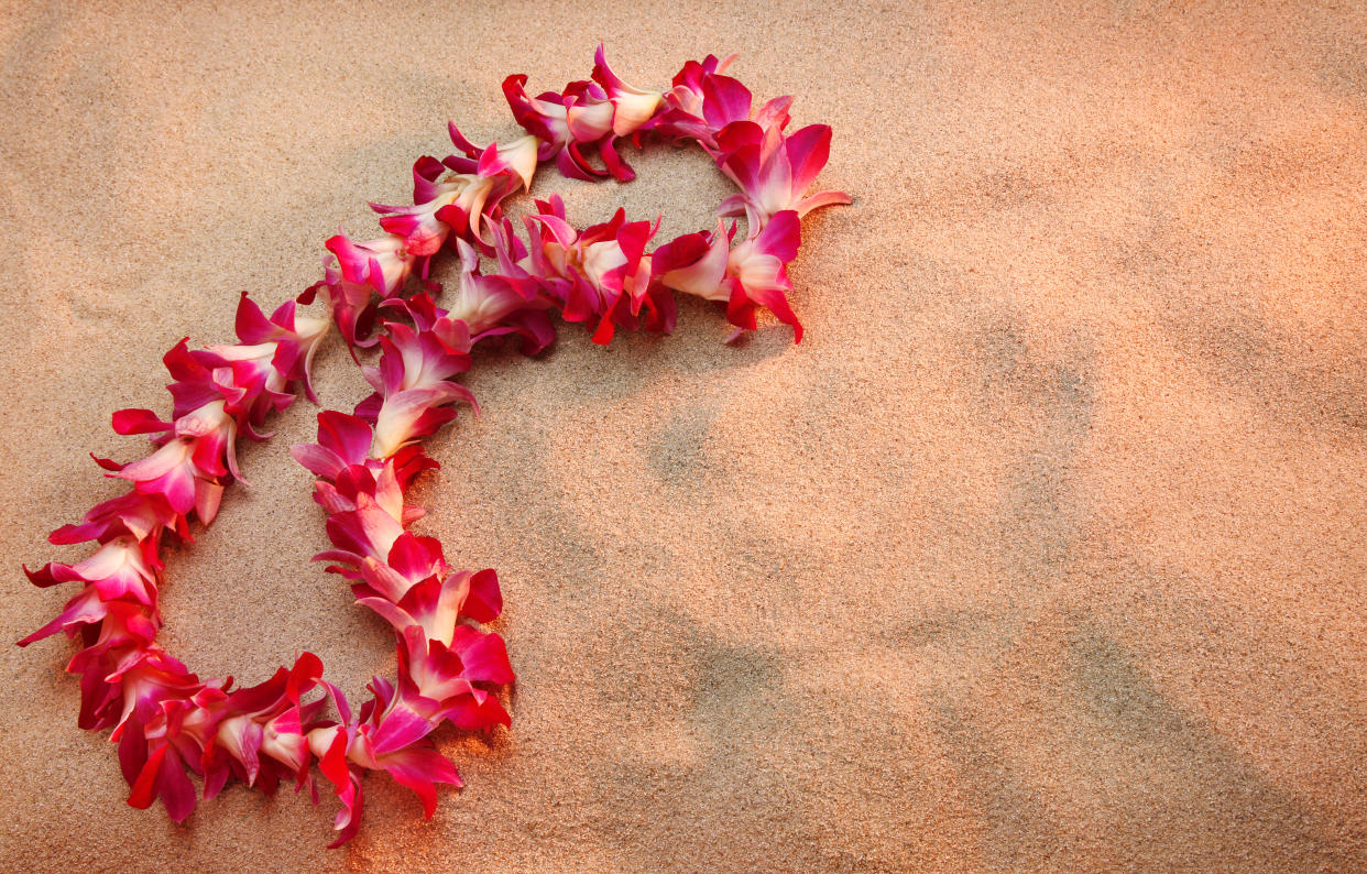 The USD <span>Student Bar Association planned to hand out leis at its “Hawaiian Day” party.</span> (Photo: Getty)