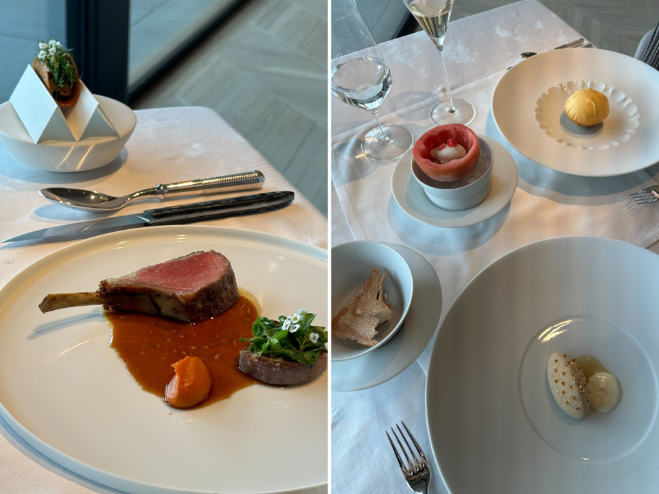 Dining at Brooklands in the culinary highlight at The Peninsula London (Samuel Mathewson)