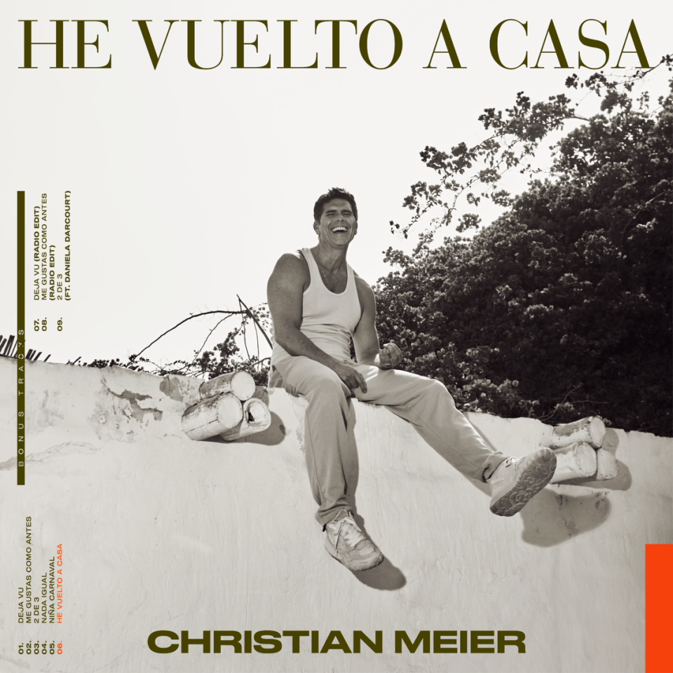 Christian Meier confirma su regreso a través del lanzamiento de su quinto disco como solista, ‘He Vuelto a Casa’.